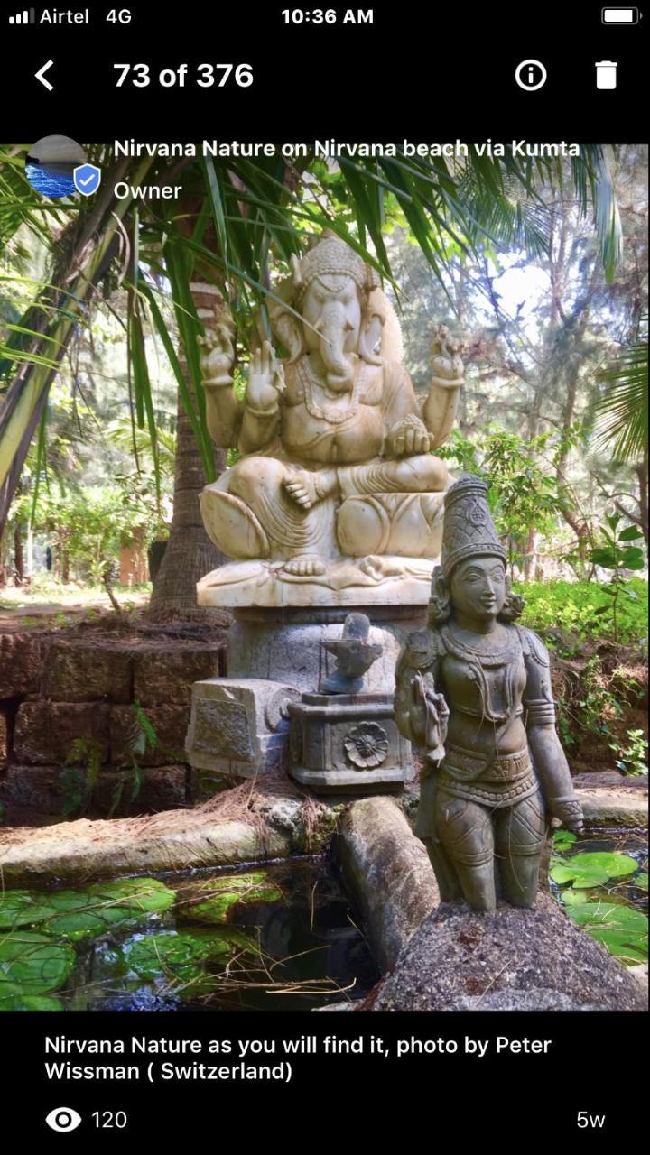Nirvana Nature Hotel โกการ์นา ภายนอก รูปภาพ